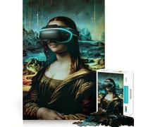 Virtual Renaissance Adults Puzzles 1000 Piece Jigsaws Recall Skill Fun High Precision Die Cut Easy to Learn Family Enjoyment (38x26cm)