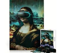 Virtual Renaissance Jigsaws 1000 Pieces for Adults Mental Sharpness Cozy Pastime Precise Fit Holiday Treat (38x26cm)