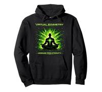 Virtual Symmetry Message From Eternity Cosmic Meditation Art Pullover Hoodie