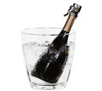 Virtually Unbreakable Hard Plastic Ice Bucket/Wine Cooler/Cooler Bucket. Holds a Single botlle of Prosecco or Fizz or 2 Bottles of Wine