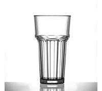 Virtually Unbreakable Heavy Duty Polycarbonate 12oz Plastic Remedy Hi Ball Glass (Pack of 6)