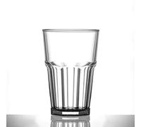 Virtually Unbreakable Heavy Duty Polycarbonate 14oz Plastic Remedy Glass (Pack of 6)