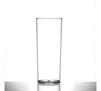 Virtually Unbreakable Polycarbonate 12 oz Plastic Hi Ball Glass, Pack of 8
