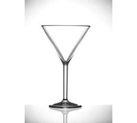Virtually Unbreakable Polycarbonate Cocktail Elite Premium 7oz Martini Pack of 12