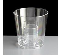 Virtually Unbreakable Polycarbonate Plastic Bomb Shot Glass - Pack of 4