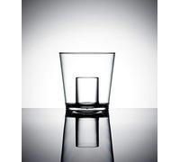 Virtually Unbreakable Polycarbonate Shot Glass Elite BB Bomber Shot CE Clear Pack of 12