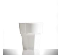 Virtually Unbreakable Polycarbonate Tumbler Elite Remedy 9oz Rocks White Pack of 4