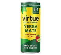 Virtue Clean Energy Yerba Mate Strawberry & Lime, 250ml