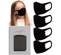 VIRTUE CODE Children’s Basics Collection Fabric Face Masks 4 Piece Kids