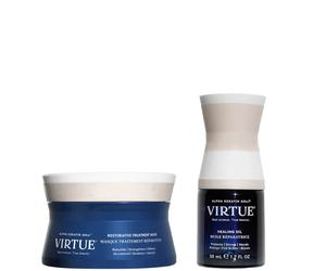 VIRTUE Keratin Healing Mask and Oil Bundle