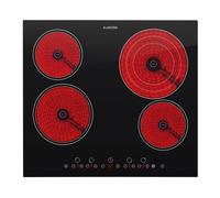 Virtuosa Ceramic Glass Hob Built-in Oven Cooker 6500W 59x52cm