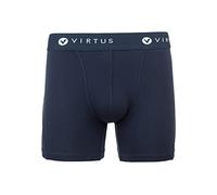Virtus Men's boxer shorts made from breathable bamboo elastane mix, Dark Sapphire, S