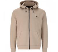 Virtus Mens Taro Technical Full-Zip Hooded Sweatshirt Colour: DOVE, Size: Large