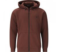Virtus Mens Taro Technical Full-Zip Hoodie Size: Medium, Colour: Brown