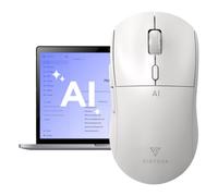 Virtusx Jethro AI Mouse - Voice & Audio Recorder for Lecture & Meeting, Centralized Software with Voice Typing, Writing Tools, Transcribe, Translate & Summarize, Wireless Mouse for Computer, Laptop