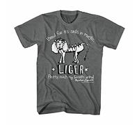 VIRVXUYIN Napoleon Dynamite Liger Black Heather Adult T-Shirt
