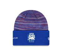 Visa Cash App Racing Bulls Red Bull Flawless Logo Official Cuff Beanie Hat Blue