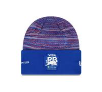 Visa Cash App Racing Bulls Red Bull Flawless Logo Official Cuff Beanie Hat Blue