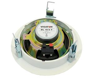Visaton DL18/2T Loudspeaker (16.51 cm; 50 W; 70 W; 50 - 20000 Hz, 1 "(6.5, White)