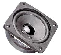 Visaton FRS 7 - Speaker (Black, on Plaster/Ceiling, 200 - 20000 Hz, 66.5 x 66.5 x 31 mm, Grille FRS 7)