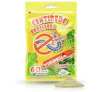 Visbella Centipede Repellent, Natural Plant Extract, Tolerate Rain, Ready-to-use Repellent Effectively Repels Centipede, Deterrent for Yard, Garden, House, Garage, Indoors & Outdoors, 100g