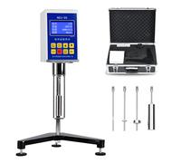 Viscometer, Digital Rotary Viscosity Tester with LCD Display, Includes 4 Test Rotors, Measuring Range 1-100000 mpa.s, for Paint and Liquid Viscosity Measurement