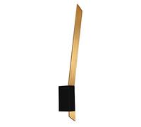 Visconte Strasbourg Wall Light 8 Watt 3000K Warm White Integrated LED - Black, Gold