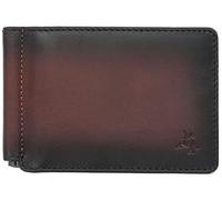 Visconti Atelier Collection Miles Leather Wallet with Money Clip RFID AT70 Burnished Tan