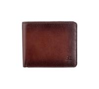 VISCONTI Burnished Tan Leather RFID Atelier Milo Mens Bifold Wallet AT58