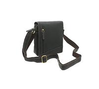 VISCONTI Compact Leather Messenger/Travel Bag S7 Oil Brown