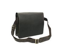 Visconti Harvard Leather A4 Messenger Bag 18548 Oil Brown