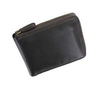 VISCONTI Heritage Camden Zip Around Leather Wallet RFID and Tap and Go HT14 Chocolate