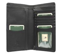 VISCONTI Heritage Collection Big Ben Gents Leather Jacket Wallet RFID Blocking HT12 Black