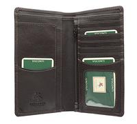 VISCONTI Heritage Collection Big Ben Gents Leather Jacket Wallet RFID Blocking HT12 Chocolate