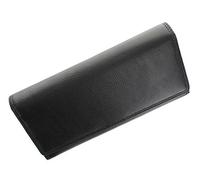 VISCONTI Heritage Collection Buckingham Leather Flap Over Purse RFID Blocking HT35 Black