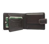 VISCONTI Heritage Collection Knightsbridge Leather Wallet with Tab Closure RFID Blocking HT10 Chocolate