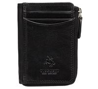 VISCONTI Heritage Collection Shard Leather Card and Coin Holder RFID HT4 Black