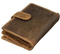 VISCONTI Hunter Collection Carbine Leather Purse RFID Blocking 730 Oil Tan