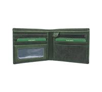VISCONTI Hunter Oiled Leather Shield Wallet 707 Oil Green RFID