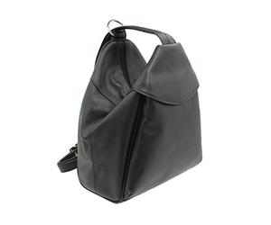 VISCONTI Leather Backpack Style 01721 Black