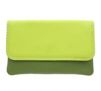 Visconti Leather Rainbow Collection Tahiti Purse RB99 Lime Multi