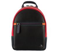 Visconti Molly Small Leather Backpack S46 Black/Rhumba