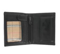 VISCONTI Monza Collection Vegetable Tanned Gents Leather Milan Wallet RFID Blocking MZ3 Black