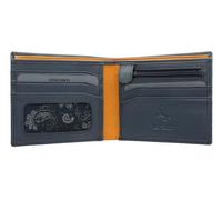 VISCONTI Parma Collection Pablo Two Tone Gents Leather Bi-Fold Wallet RFID Blocking PM101 Blue/Mustard