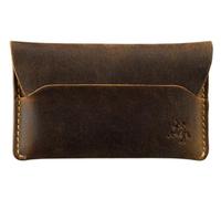 VISCONTI Raw Collection Akira Leather Micro Cash/Card Wallet RW52 Oil Tan