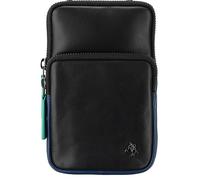 VISCONTI Sling Bags Collection Small Leather Cross Body Bag S5 Black/Rhumba