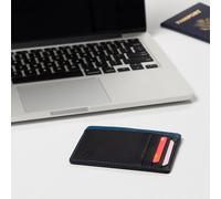 Visconti Stealth RFID Cardholder - Black/Cobalt