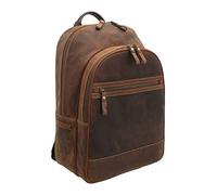 VISCONTI Toscana Collection Leather Laptop Backpack TC80b Havana Tan