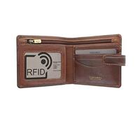 Visconti Tuscany Collection MASSA Leather Wallet with RFID Protection TSC41 Tan