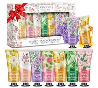 VISCOO 7 Pack Hand Cream Gifts Set for Women,Easter Basket Stuffers,Mothers Day Gifts,Teacher Appreciation Gift,Nurse Week Gift,Mini Moisturizing Hand Lotion Travel Size in Bulk for Dry Cracked Hands